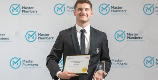 Top national apprenticeship award goes to Hutt Valley plumber