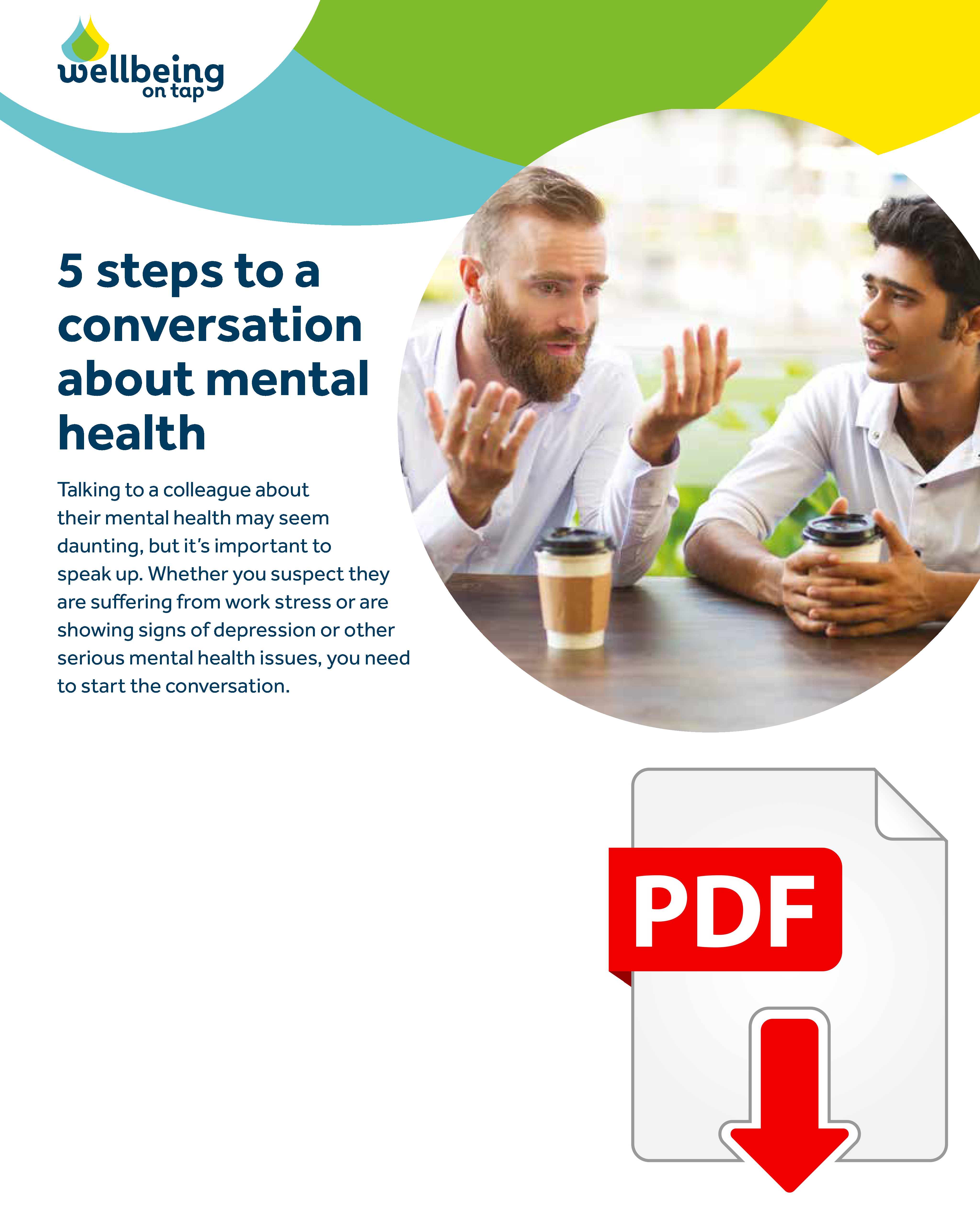MP Wellbeing 5 steps to a conversation