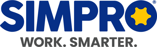 Simpro - Work. Smarter. logo