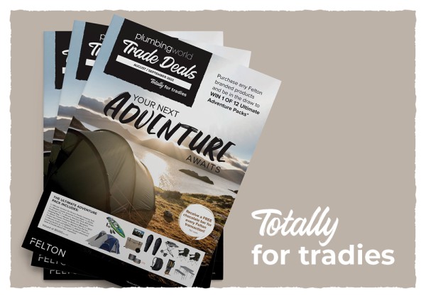 Totally for tradies - Plumbing World Trade Deals mailer